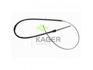 KAGER 19-1806 trosas, stovėjimo stabdys 
 Stabdžių sistema -> Valdymo svirtys/trosai
6Q7609721B, 6Q7609721D