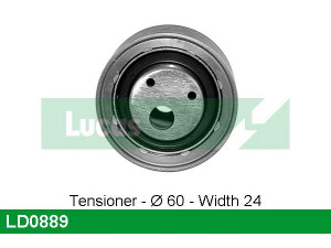 LUCAS ENGINE DRIVE LD0889 įtempiklio skriemulys, paskirstymo diržas
046130195B