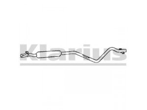 KLARIUS VW134M vidurinis duslintuvas
533253209A, 533253209A, 533253209A