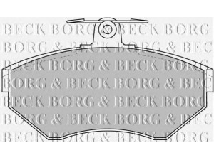 BORG & BECK BBP1607 stabdžių trinkelių rinkinys, diskinis stabdys 
 Techninės priežiūros dalys -> Papildomas remontas
8A0698151, 8E0698151, 8E0698151A