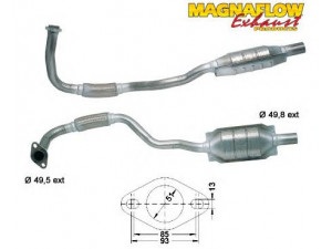 MAGNAFLOW 85852 katalizatoriaus keitiklis 
 Išmetimo sistema -> Katalizatoriaus keitiklis
5854196, 854400, 854441