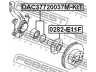 FEBEST DAC37720037M-KIT rato guolis 
 Ašies montavimas/vairavimo mechanizmas/ratai -> Rato stebulė/montavimas -> Rato guolis
40210-AX000, 7701207677