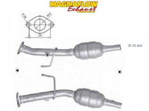 MAGNAFLOW 69502 katalizatoriaus keitiklis 
 Išmetimo sistema -> Katalizatoriaus keitiklis
4544900201