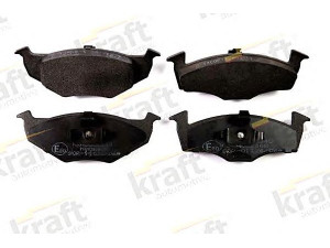 KRAFT AUTOMOTIVE 6000340 stabdžių trinkelių rinkinys, diskinis stabdys 
 Techninės priežiūros dalys -> Papildomas remontas
1H0698151A, 1HO698151A, 1H0698151A