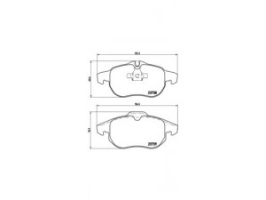 BREMBO P 59 043 stabdžių trinkelių rinkinys, diskinis stabdys 
 Techninės priežiūros dalys -> Papildomas remontas
71772211, 77363604, 77364224, 12803551