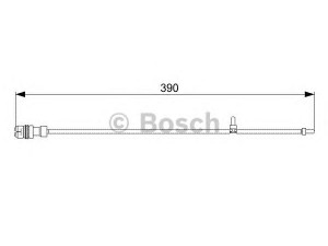 BOSCH 1 987 473 041 įspėjimo kontaktas, stabdžių trinkelių susidėvėjimas 
 Stabdžių sistema -> Susidėvėjimo indikatorius, stabdžių trinkelės
997 612 678 00