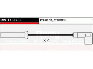 DELCO REMY DRL623 uždegimo laido komplektas 
 Kibirkšties / kaitinamasis uždegimas -> Uždegimo laidai/jungtys
9608885180