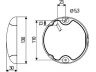 HELLA 2ZR 959 820-601 atbulinės eigos žibintas
152 9579, 5350537595, 5350637595