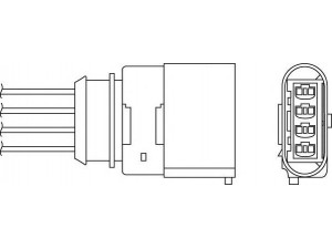 BERU OPH050 lambda jutiklis 
 Variklis -> Variklio elektra
06A 906 262 AR