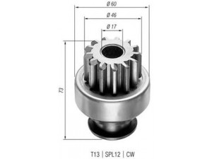 MAGNETI MARELLI 940113020033 krumpliaratis, starteris