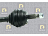 DA SILVA C4322A kardaninis velenas 
 Ratų pavara -> Kardaninis velenas
8200 164 149, 8200 477 655