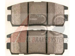 A.B.S. 38436 stabdžių trinkelių rinkinys, diskinis stabdys