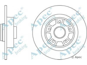 APEC braking DSK2378 stabdžių diskas 
 Dviratė transporto priemonės -> Stabdžių sistema -> Stabdžių diskai / priedai
7701472838, 7701713008, 8200367094