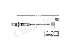 CALORSTAT by Vernet LS140512 lambda jutiklis
98660612600, 98660612601