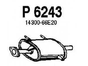 FENNO P6243 galinis duslintuvas 
 Išmetimo sistema -> Duslintuvas
14300-66E20, 14300-70C00, 14300-70C70