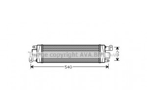 AVA QUALITY COOLING FTA4337 tarpinis suslėgto oro aušintuvas, kompresorius 
 Variklis -> Oro tiekimas -> Įkrovos agregatas (turbo/superįkrova) -> Tarpinis suslėgto oro aušintuvas
51718679