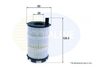 COMLINE EOF209 alyvos filtras 
 Techninės priežiūros dalys -> Techninės priežiūros intervalai
079115561F, 079115561K, 079198405B