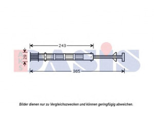 AKS DASIS 800612N džiovintuvas, oro kondicionierius 
 Oro kondicionavimas -> Džiovintuvas
6455FV