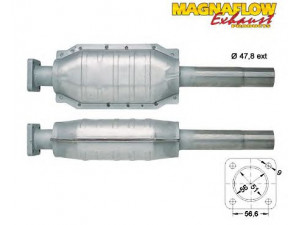 MAGNAFLOW 81804 katalizatoriaus keitiklis 
 Išmetimo sistema -> Katalizatoriaus keitiklis
7624639, 7748871, 7624639, 7748871