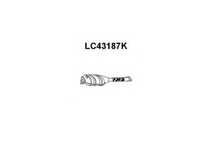 VENEPORTE LC43187K katalizatoriaus keitiklis