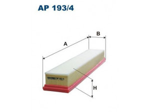 FILTRON AP193/4 oro filtras 
 Techninės priežiūros dalys -> Techninės priežiūros intervalai
4X439601BA, C2S26965, C2S36774
