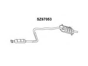 VENEPORTE SZ67053 galinis duslintuvas 
 Išmetimo sistema -> Duslintuvas
1430082030