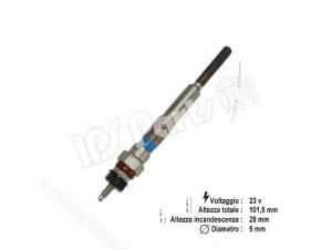 IPS Parts IDG-219 izoliatorius, kaitinimo žvakė 
 Kibirkšties / kaitinamasis uždegimas -> Kaitinimo kaištis