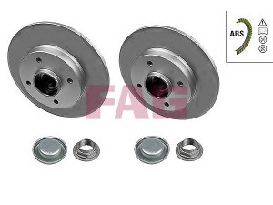 FAG 713 5405 80 stabdžių diskas 
 Ašies montavimas/vairavimo mechanizmas/ratai -> Rato stebulė/montavimas -> Rato guolis