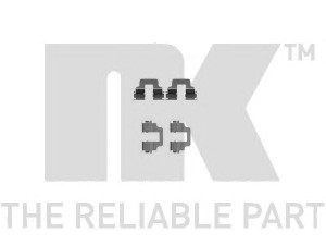 NK 79481712 priedų komplektas, diskinių stabdžių trinkelės 
 Stabdžių sistema -> Diskinis stabdys -> Stabdžių dalys/priedai