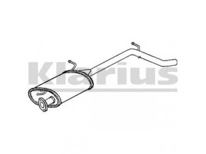 KLARIUS 230730 galinis duslintuvas 
 Išmetimo sistema -> Duslintuvas
1430075F00