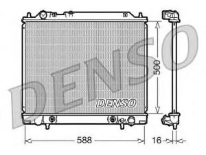 DENSO DRM45013 radiatorius, variklio aušinimas 
 Aušinimo sistema -> Radiatorius/alyvos aušintuvas -> Radiatorius/dalys
MR127283, MR597189