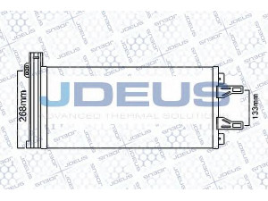 JDEUS 711M21 kondensatorius, oro kondicionierius 
 Oro kondicionavimas -> Kondensatorius
1343785080, 1361235080, 1371427080