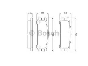 BOSCH 0 986 461 143 stabdžių trinkelių rinkinys, diskinis stabdys 
 Techninės priežiūros dalys -> Papildomas remontas
26296 AA060, 26296 AA061, 26296 AA062
