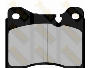 Brake ENGINEERING PA284 stabdžių trinkelių rinkinys, diskinis stabdys 
 Techninės priežiūros dalys -> Papildomas remontas
34111102966, 34111103228, 34111108853