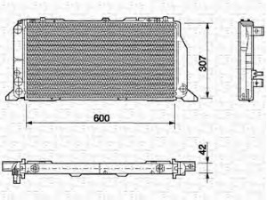 MAGNETI MARELLI 350213406000 radiatorius, variklio aušinimas 
 Aušinimo sistema -> Radiatorius/alyvos aušintuvas -> Radiatorius/dalys
893121251