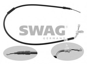 SWAG 10 93 4909 trosas, stovėjimo stabdys 
 Stabdžių sistema -> Valdymo svirtys/trosai
169 420 12 85