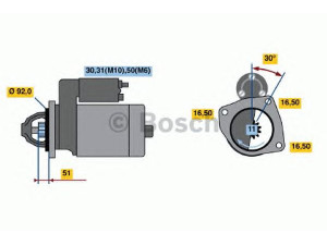 BOSCH 0 001 371 018 starteris
1443674