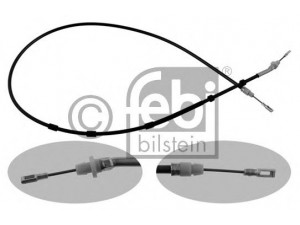 FEBI BILSTEIN 34394 trosas, stovėjimo stabdys 
 Stabdžių sistema -> Valdymo svirtys/trosai
163 420 07 85