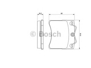 BOSCH 0 986 460 954 stabdžių trinkelių rinkinys, diskinis stabdys 
 Techninės priežiūros dalys -> Papildomas remontas
701 698 151 A, 701 698 151 B, 701 698 151 F