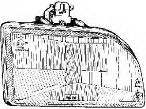 VAN WEZEL 1837947M priekinis žibintas 
 Elektros įranga -> Priekinis žibintas/dalys -> Priekinis žibintas/įterp.
6193002