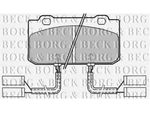 BORG & BECK BBP1154 stabdžių trinkelių rinkinys, diskinis stabdys 
 Techninės priežiūros dalys -> Papildomas remontas
0000060750465, 0000060750760, 0000060750781