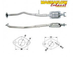 MAGNAFLOW 83418 katalizatoriaus keitiklis 
 Išmetimo sistema -> Katalizatoriaus keitiklis
2861002200
