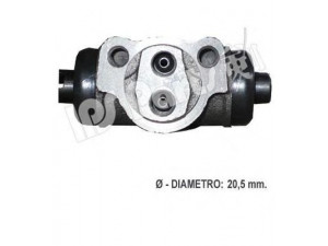 IPS Parts ICR-4534 rato stabdžių cilindras 
 Stabdžių sistema -> Ratų cilindrai
MB500484