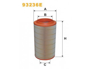 WIX FILTERS 93236E oro filtras
81084050016, 81084050020, 81084050021