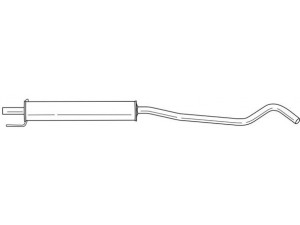 AKS DASIS SG41410 vidurinis duslintuvas