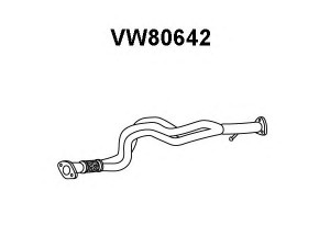 VENEPORTE VW80642 išleidimo kolektorius 
 Išmetimo sistema -> Išmetimo vamzdžiai
1J0254302C