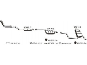ERNST 040047 išmetimo sistema 
 Išmetimo sistema -> Išmetimo sistema, visa