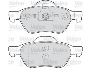 VALEO 598652 stabdžių trinkelių rinkinys, diskinis stabdys 
 Techninės priežiūros dalys -> Papildomas remontas
7H0698151A, 7H0698151C