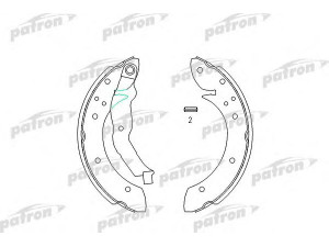 PATRON PSP447 stabdžių trinkelių komplektas 
 Techninės priežiūros dalys -> Papildomas remontas
34211160504, 34219067127