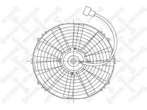 STELLOX 29-99235-SX ventiliatorius, radiatoriaus